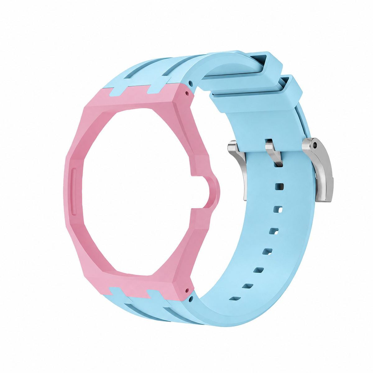 AuraEcho Strap Exclusive Bioceramic Case & Silicone Strap Mix Color