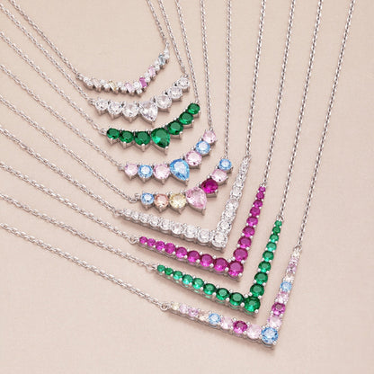 [AuraEcho]Ornate Round Cut Necklace