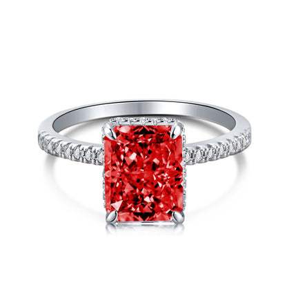 [AuraEcho]4.0 Carat Luxurious Engagement Ring
