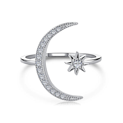 [AuraEcho]Eternity Moon & Star Ring
