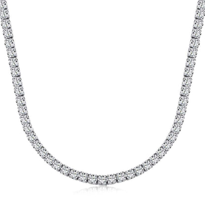 [AuraEcho]Elegant Tennis Chain Necklace