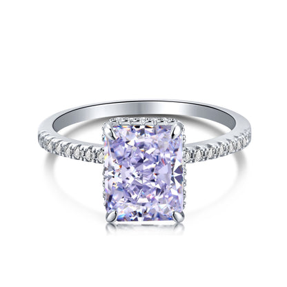 [AuraEcho]4.0 Carat Luxurious Engagement Ring