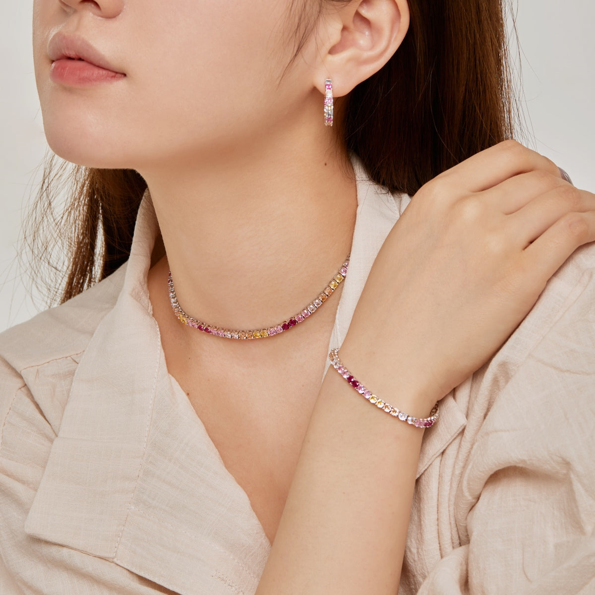 [AuraEcho]Unique Round Cut Daily Earrings