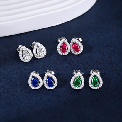 [AuraEcho]Luxurious Water Drop Shape Earrings