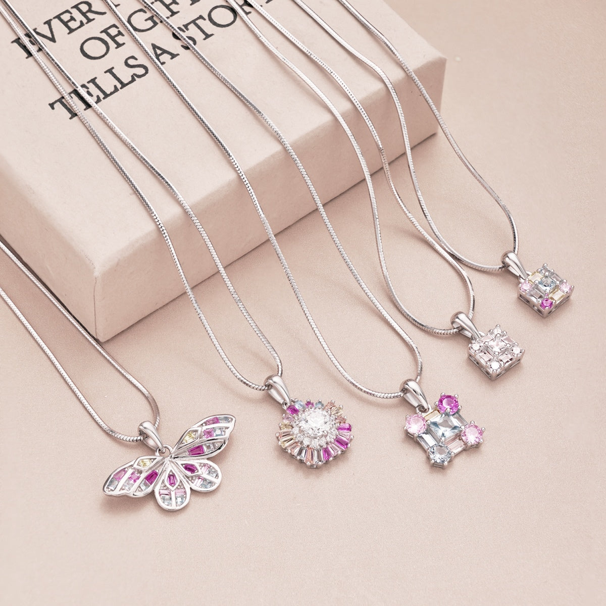[AuraEcho]Gorgeous Multi Colorful Necklace