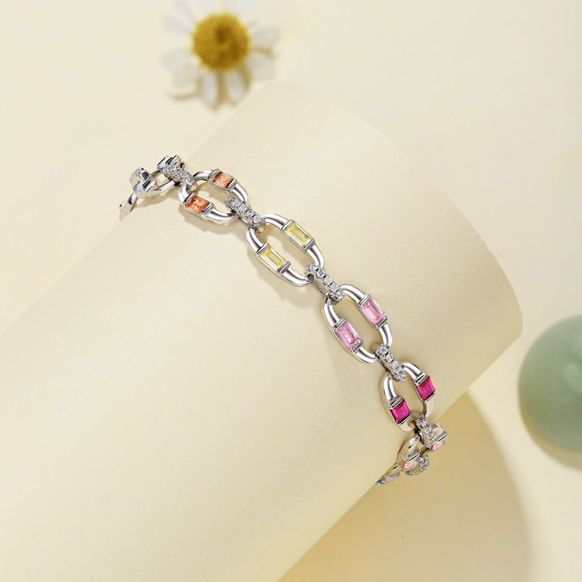 [AuraEcho]Dazzling Colorful Daily Bracelet