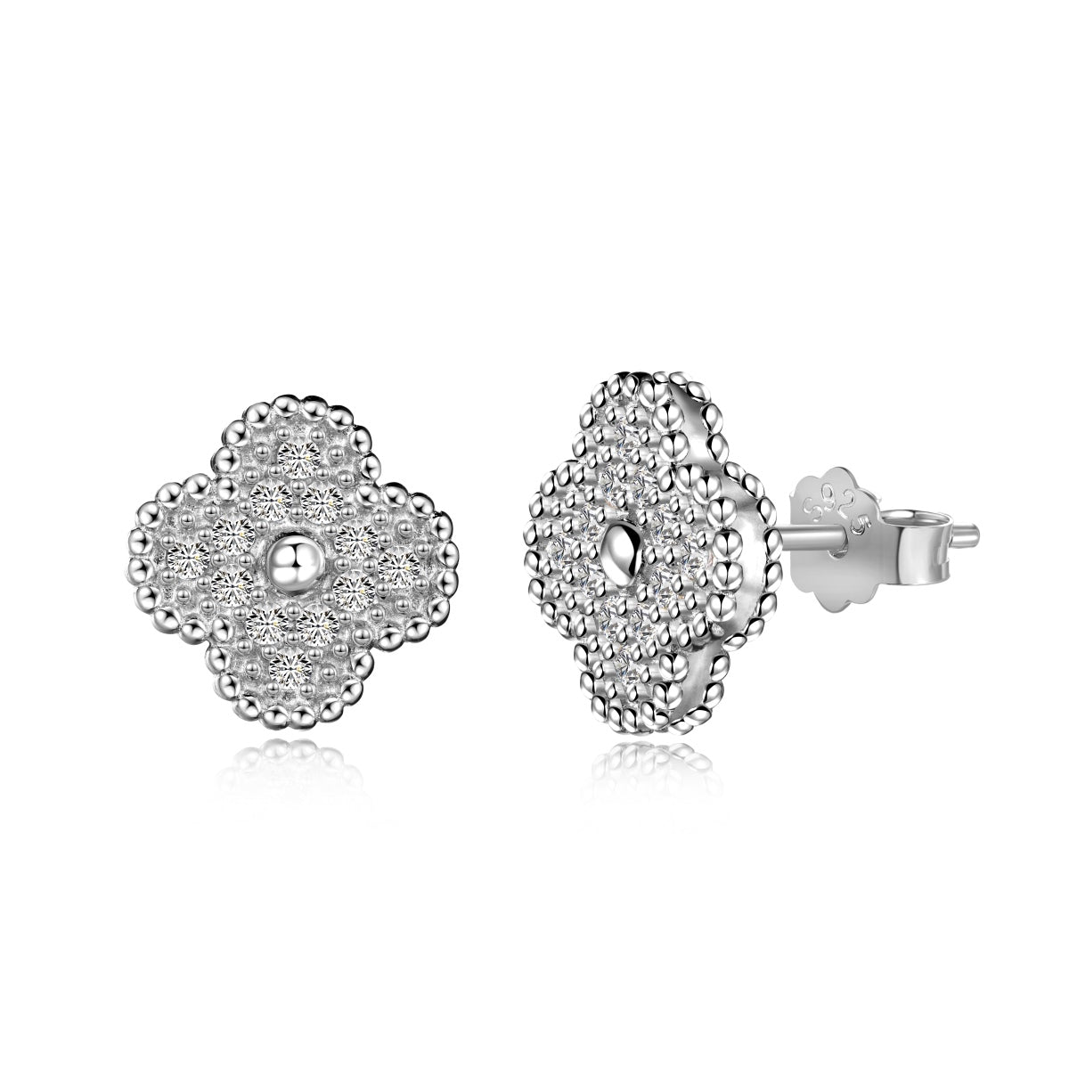 [AuraEcho]Four Leaf Clover Fashion Earrings