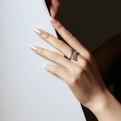 [AuraEcho]Unique Vivid Snake Shape Daily Ring