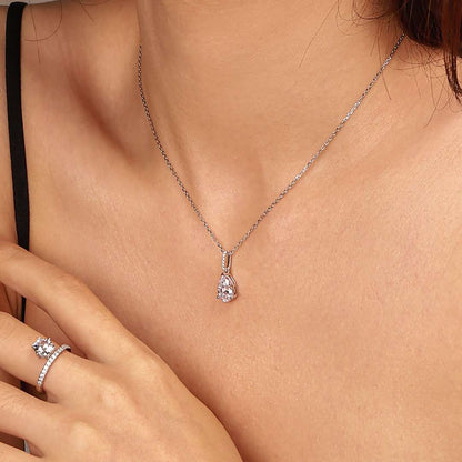 [AuraEcho]Delicate Water Drop Shape Fashion Necklace