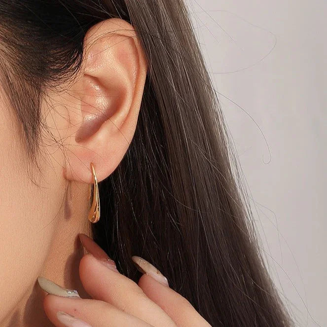 [AuraEcho]Tina Gold Earrings