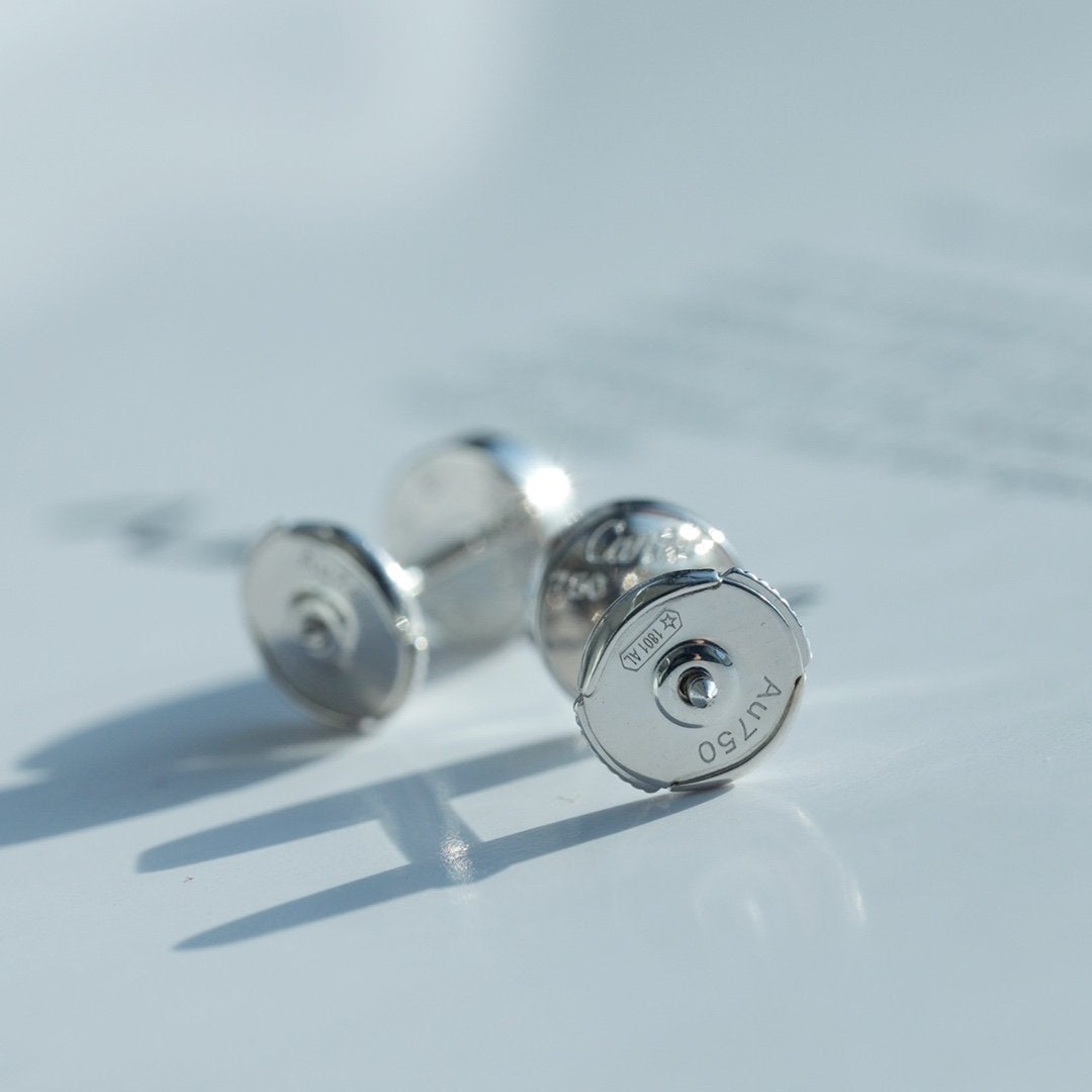 [AuraEcho]LOVE EARRINGS SILVER 10MM