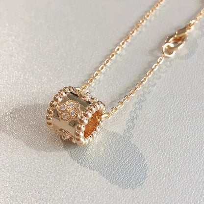 [AuraEcho]PERLEE PEDANT NECKLACE GOLD / ROSE GOLD