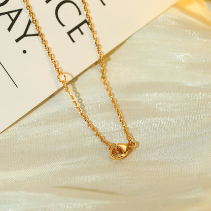 [AuraEcho]VOLT SILVER DIAMOND PEDANT NECKLACE