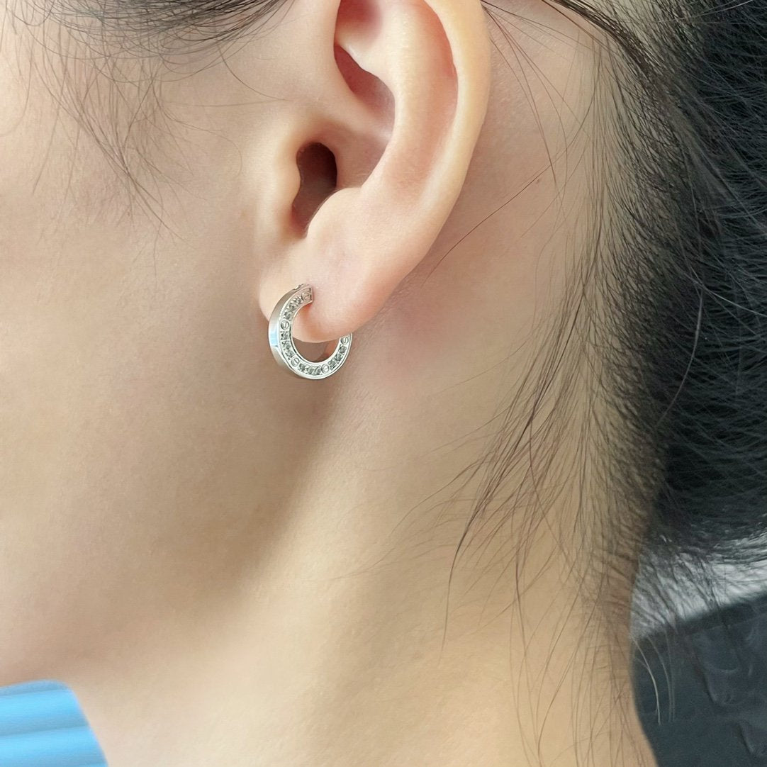 [AuraEcho]LOVE DIAMOND EARRINGS