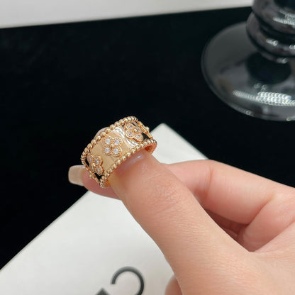 [AuraEcho]PERLEE DIAMOND LARGE RING