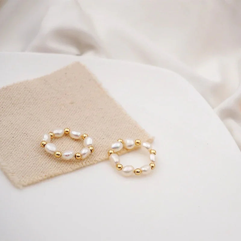 [AuraEcho]Fiji Pearl Band Ring