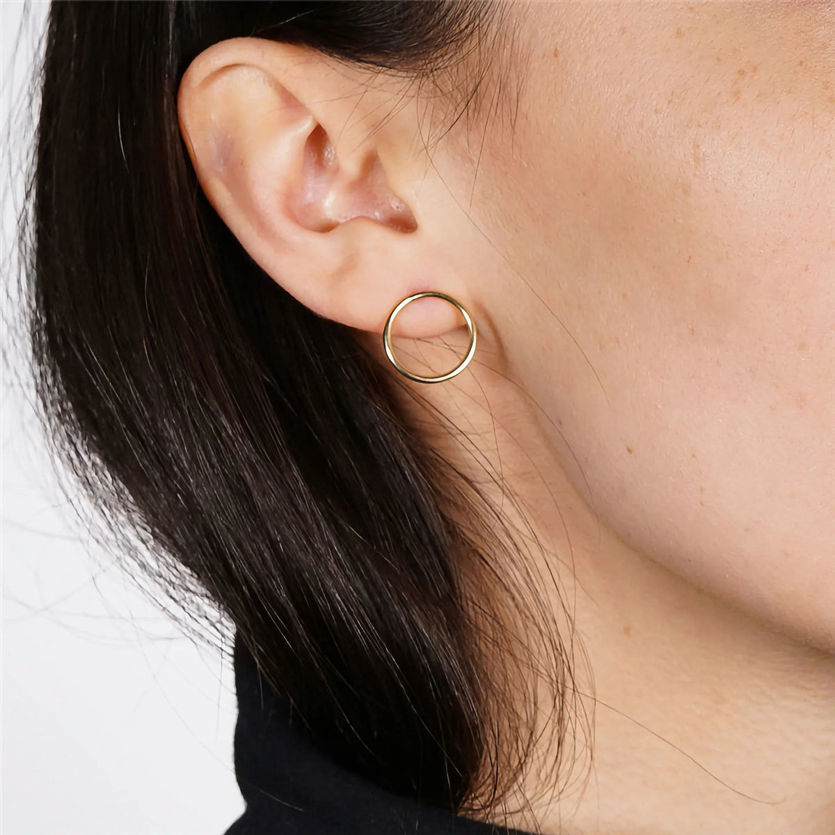 [AuraEcho]Aureole Gold Earrings