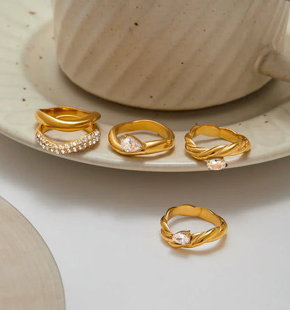 [AuraEcho]Noemi Curated Ring Stack Collection