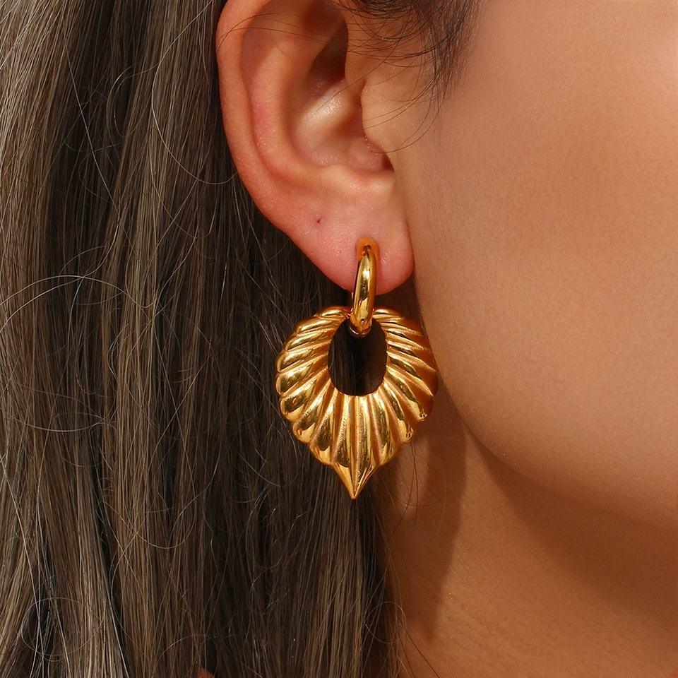 [AuraEcho]Penelope Leaf Earrings