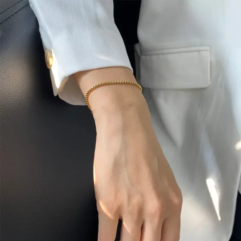 [AuraEcho]Janet Gold Bracelet