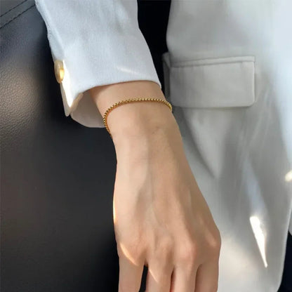 [AuraEcho]Janet Gold Bracelet