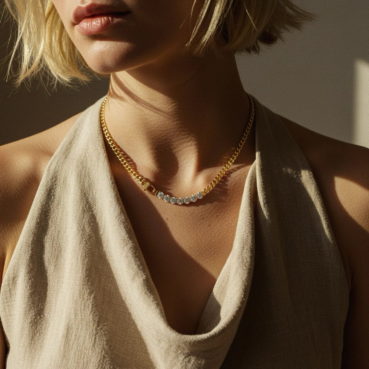 [AuraEcho]Maelle Diamond Necklace