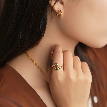 [AuraEcho]Cora Gold Ring