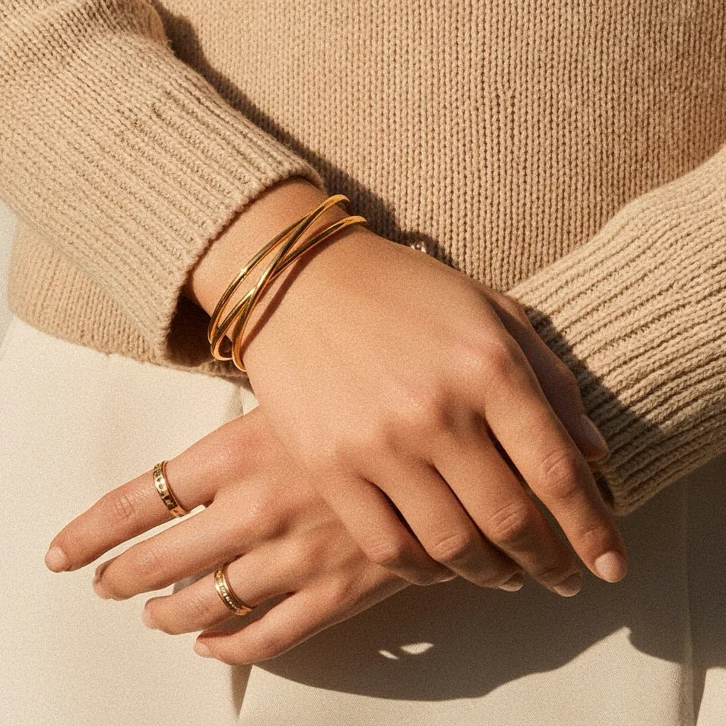 [AuraEcho]Dolly Gold Bracelet