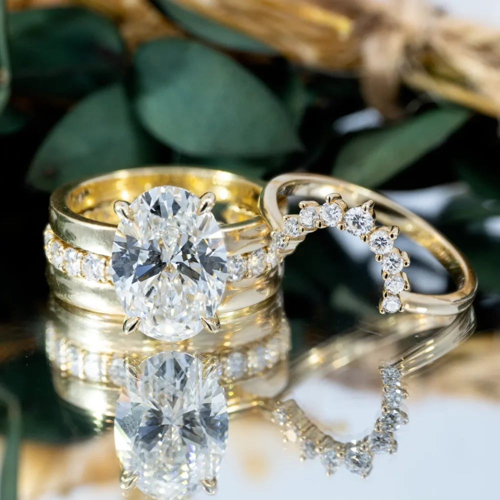 [AuraEcho]4-in-1 Stackable Ring Set