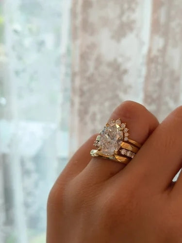 [AuraEcho]4-in-1 Stackable Ring Set