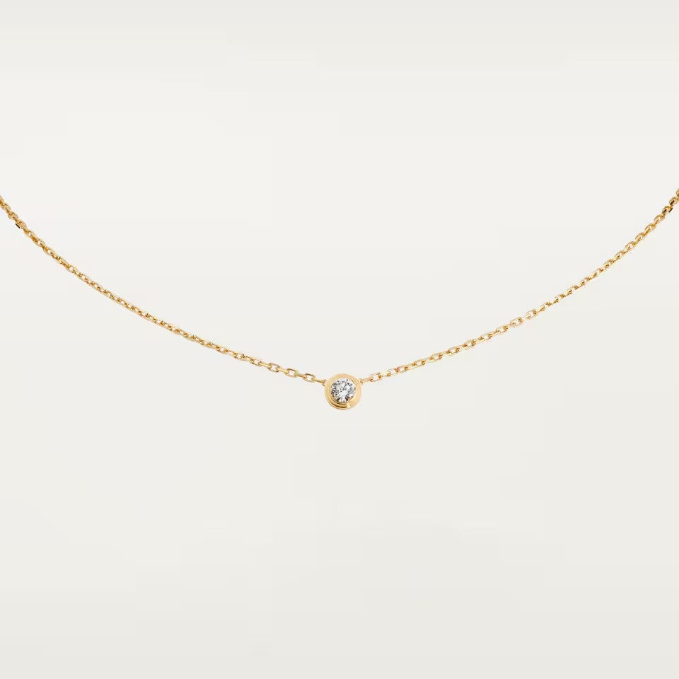 [AuraEcho]DAMOUR DIAMOND NECKLACE