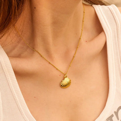 [AuraEcho]Edna Gold Necklace