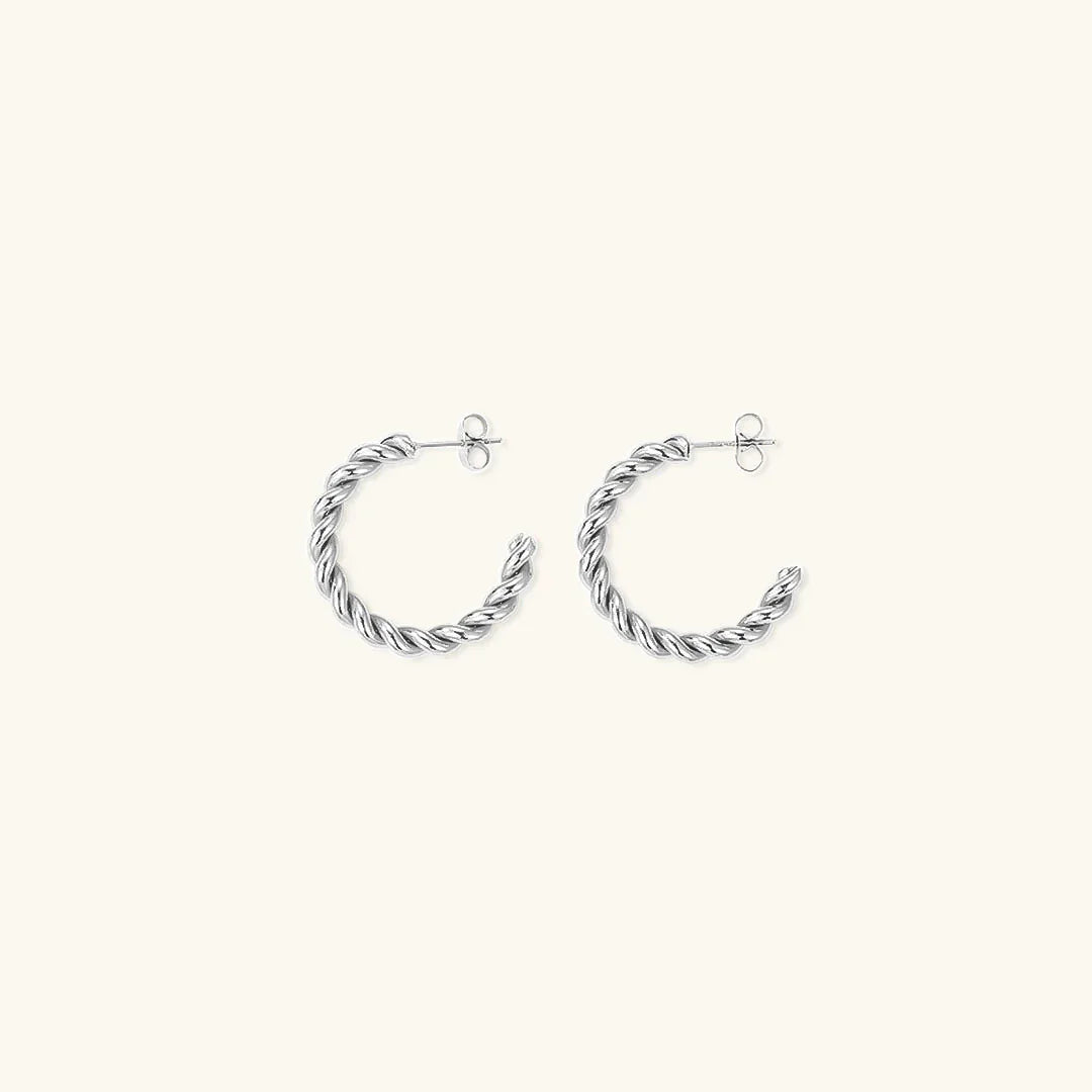 [AuraEcho]Gigi Twist Gold Earrings