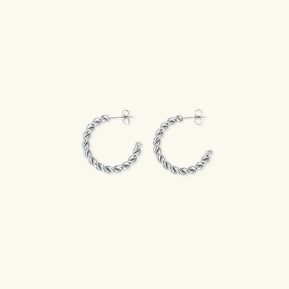 [AuraEcho]Gigi Twist Gold Earrings