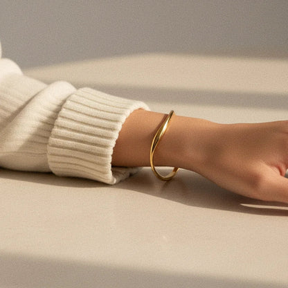 [AuraEcho]Tiffany Gold Bangle
