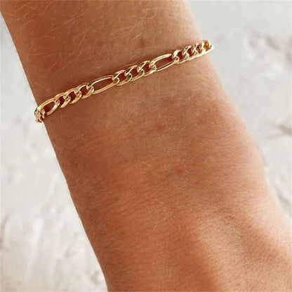 [AuraEcho]Saturn Gold Chain Bracelet