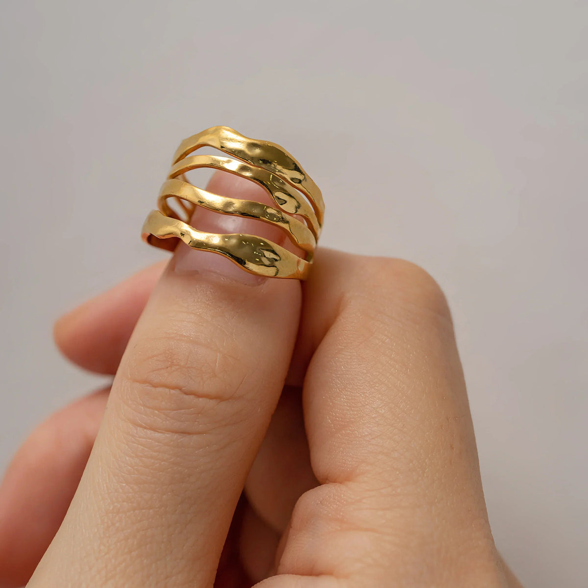 [AuraEcho]Cass Gold Ring