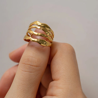 [AuraEcho]Cass Gold Ring