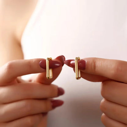[AuraEcho]Ambrielle Gold U Hoops