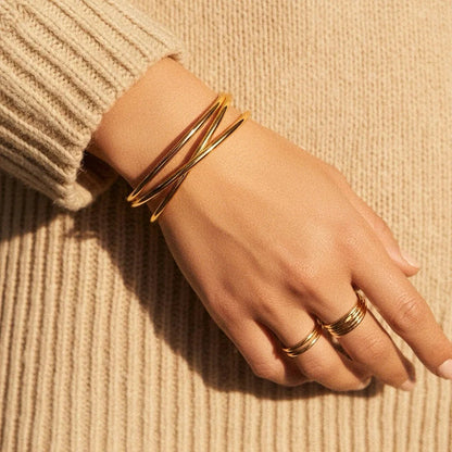 [AuraEcho]Dolly Gold Bracelet