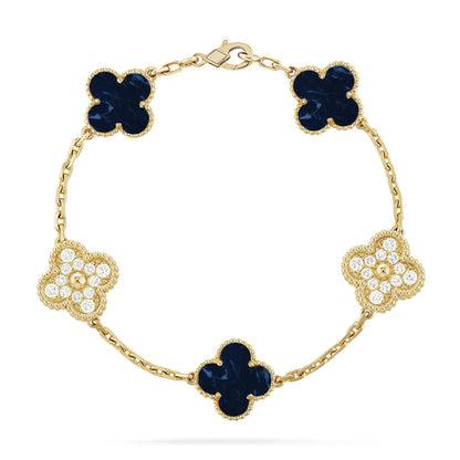 [AuraEcho]CLOVER 5 MOTIF PIETERSITE BRACELET COLLECTION