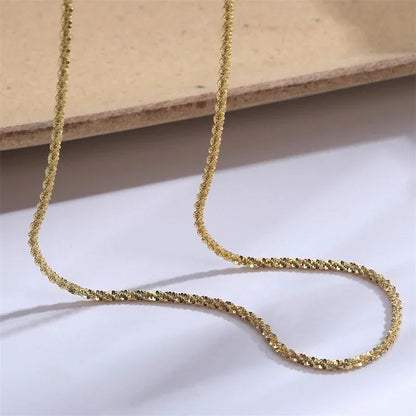 [AuraEcho]Audrey Gold Chain Necklace