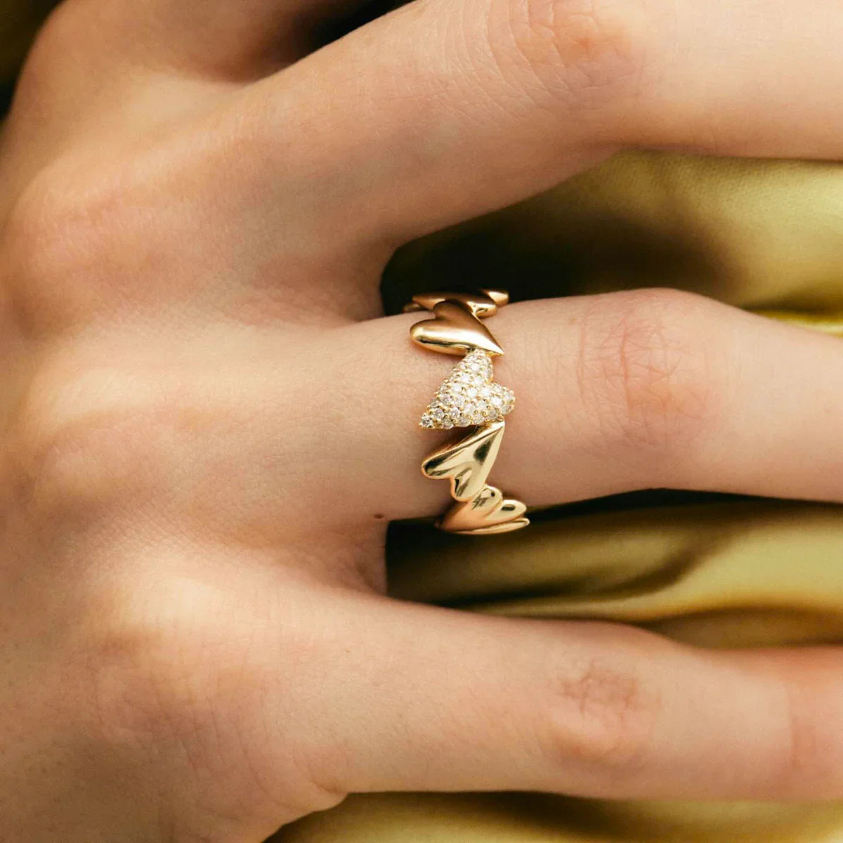 [AuraEcho]Ciel Diamond Hearts Ring