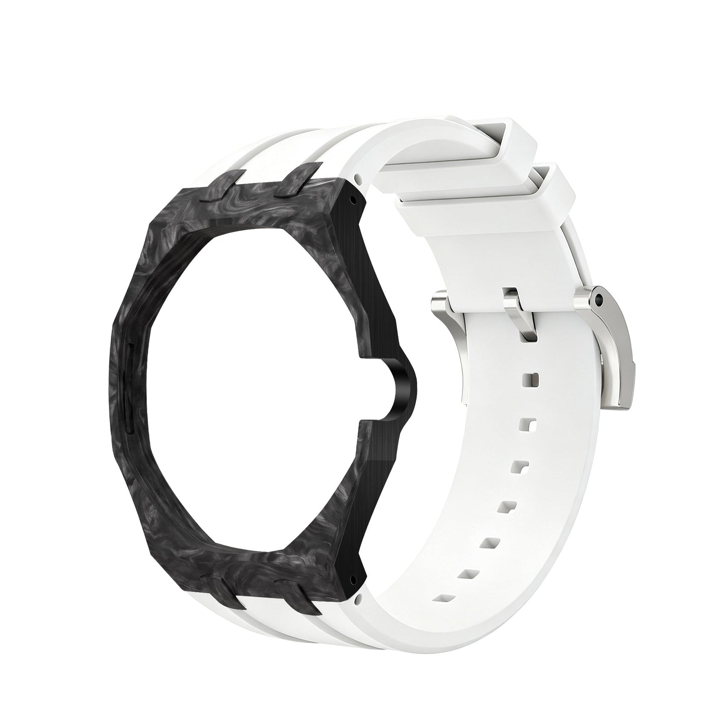 Royal Oak Pop Exclusive Carbon‑fiber Case & Silicone Strap