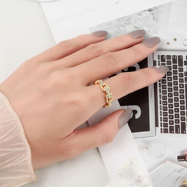 [AuraEcho]Chloe Gold Ring