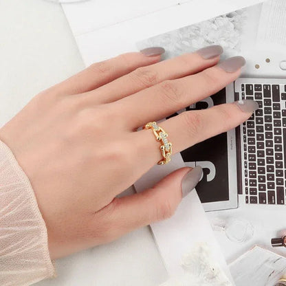[AuraEcho]Chloe Gold Ring