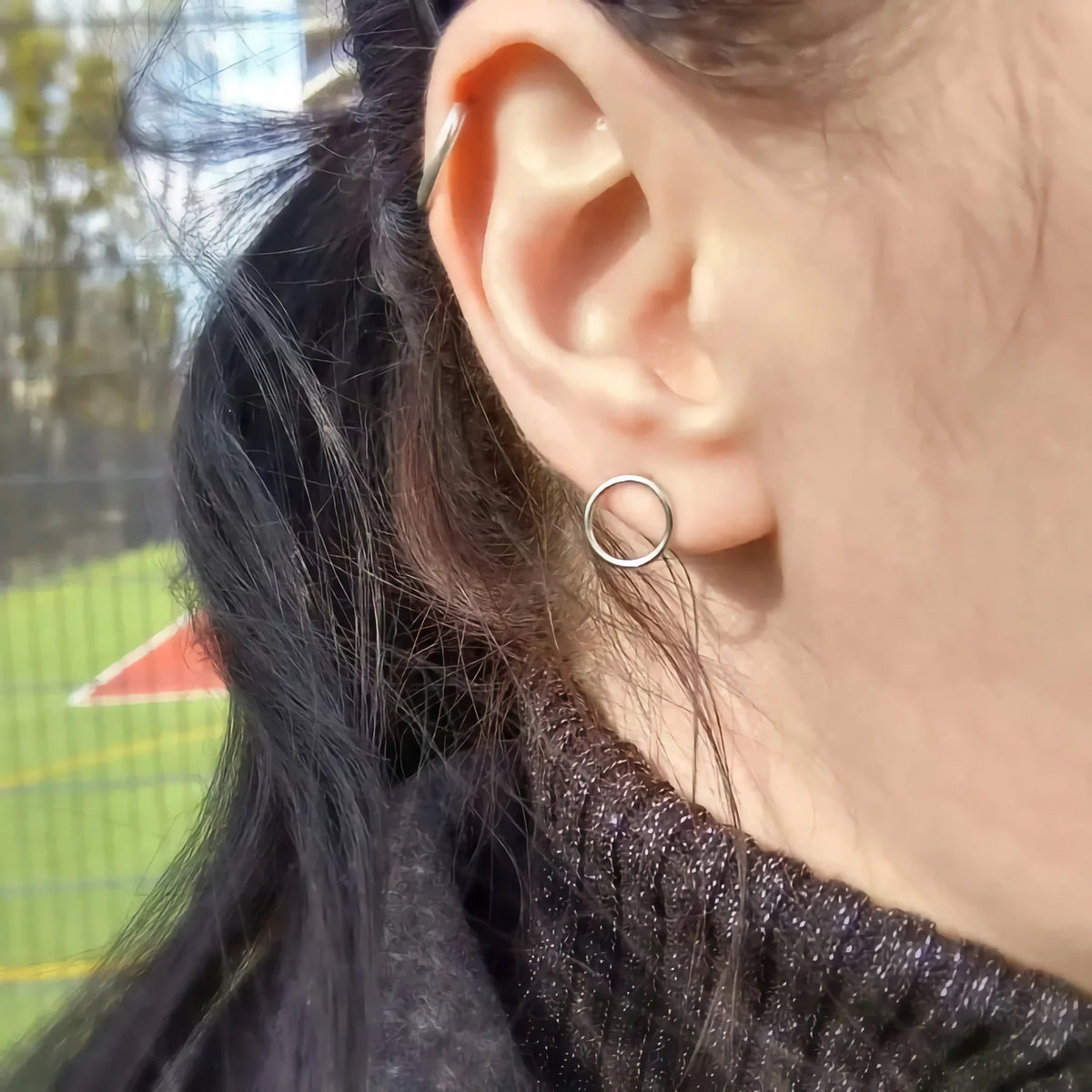 [AuraEcho]Aureole Gold Earrings