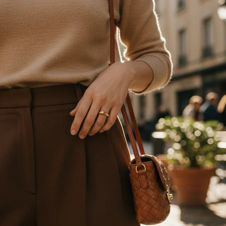 [AuraEcho]Lunaria Gold Wave Ring
