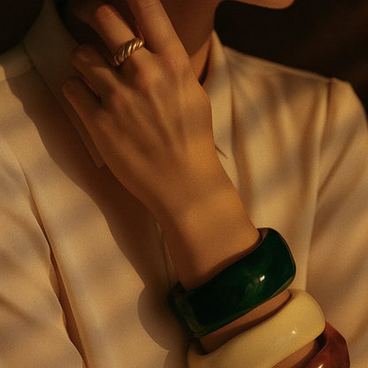 [AuraEcho]Julianna Sculpted Autumn Bangles