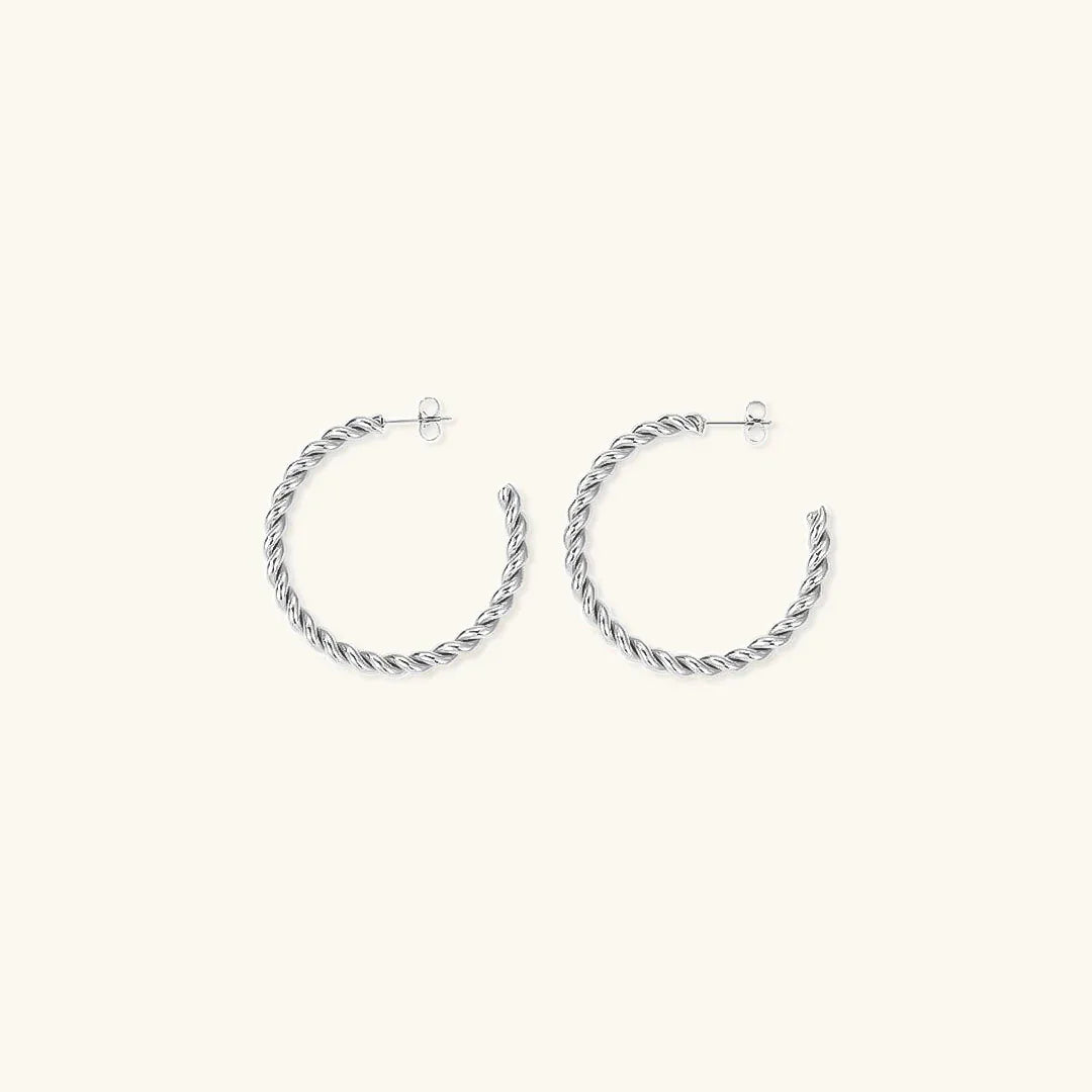 [AuraEcho]Gigi Twist Gold Earrings